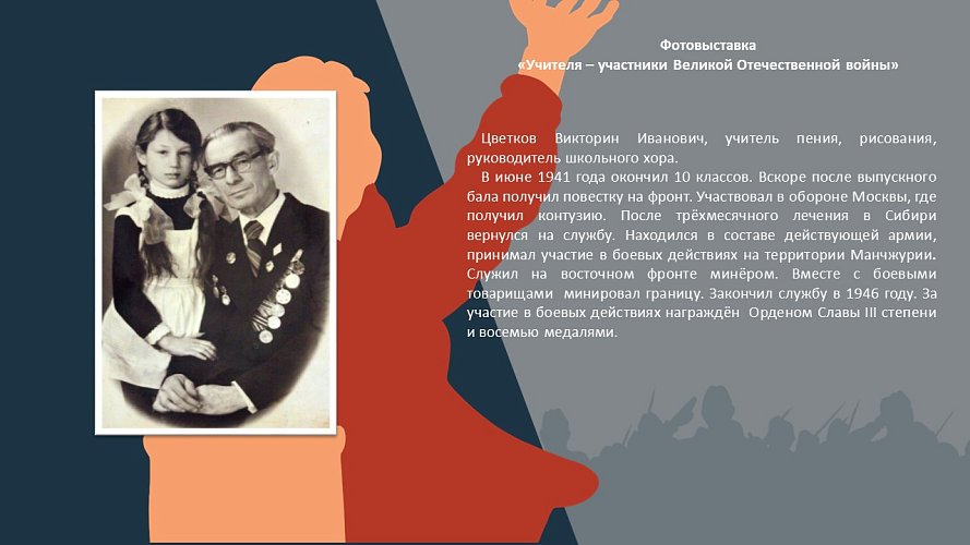 «Учителя - участники Великой Отечественной войны»